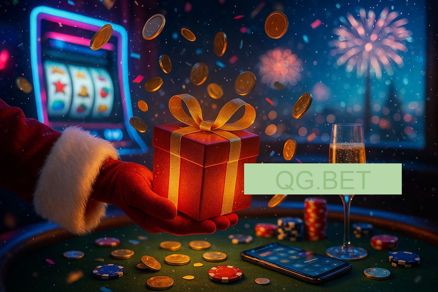 Promoções de Ano Novo no QG.BET